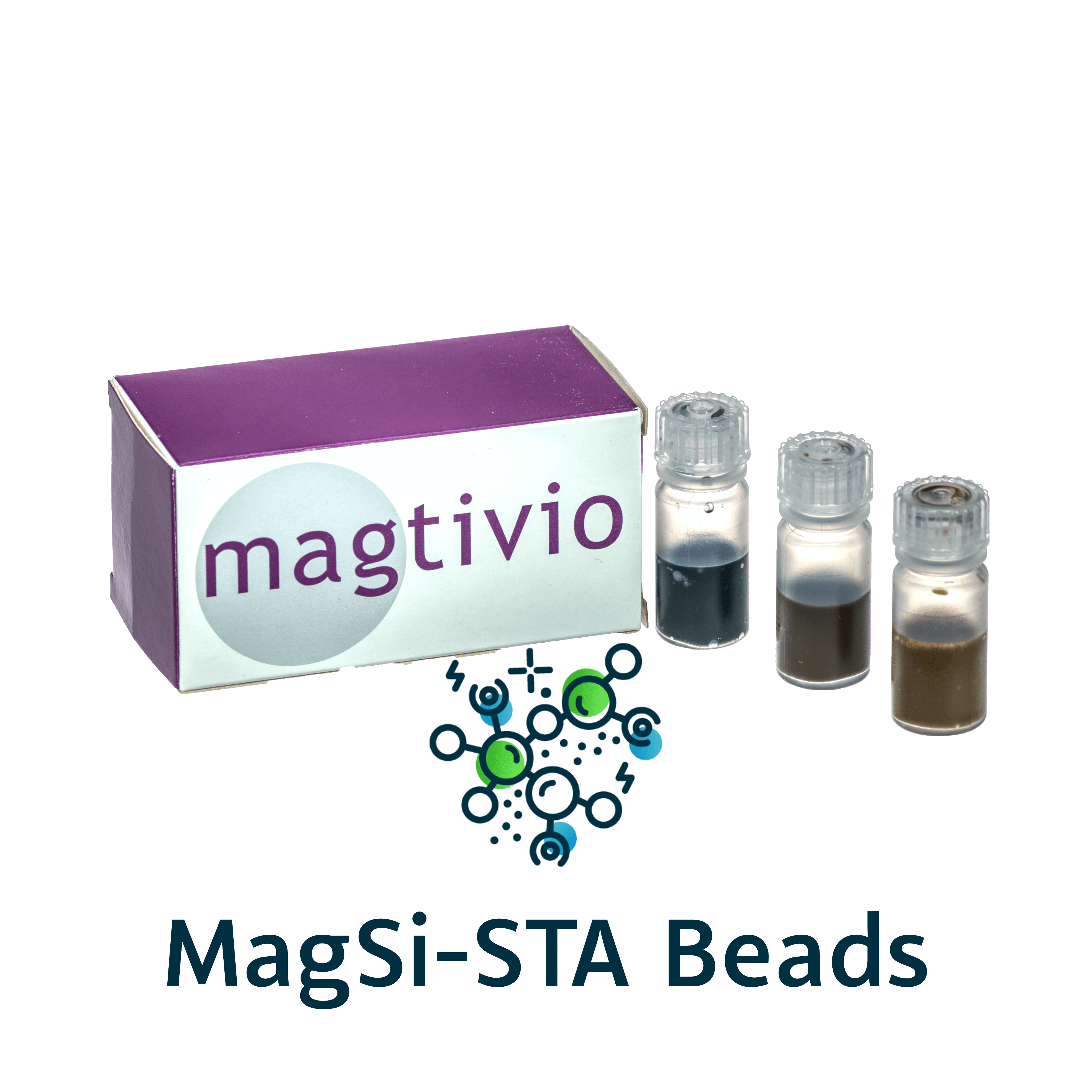 MagSi-STA Magnetische Streptavidin beads, 1,0 µm TS, 100 ml img 1 img