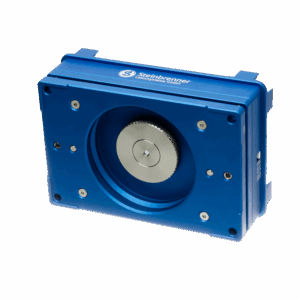 Einstellrad für die Höhenverstellung der Magnete