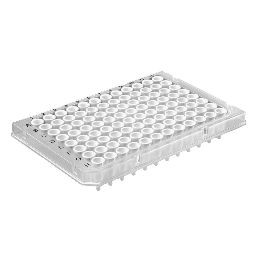 PrimaPLATE RIGID 96well Platte, Halbrand SLPP96R4CW